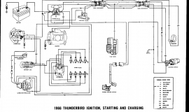 1966 Thunderbird iginition diagram